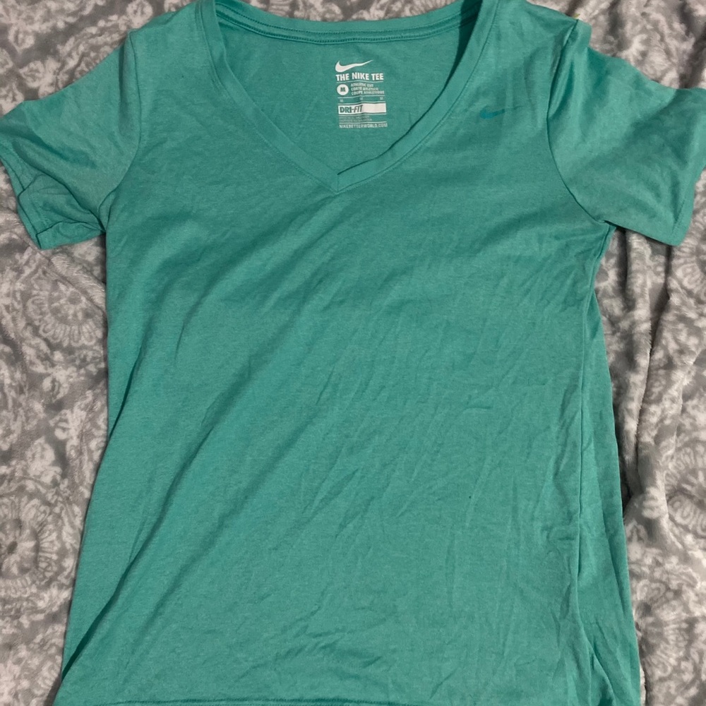 Dri-Fit Teal Nike Shirt!